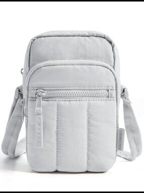 RFID Blocking Mini Crossbody Bag Puffer Travel Wallet Pockets